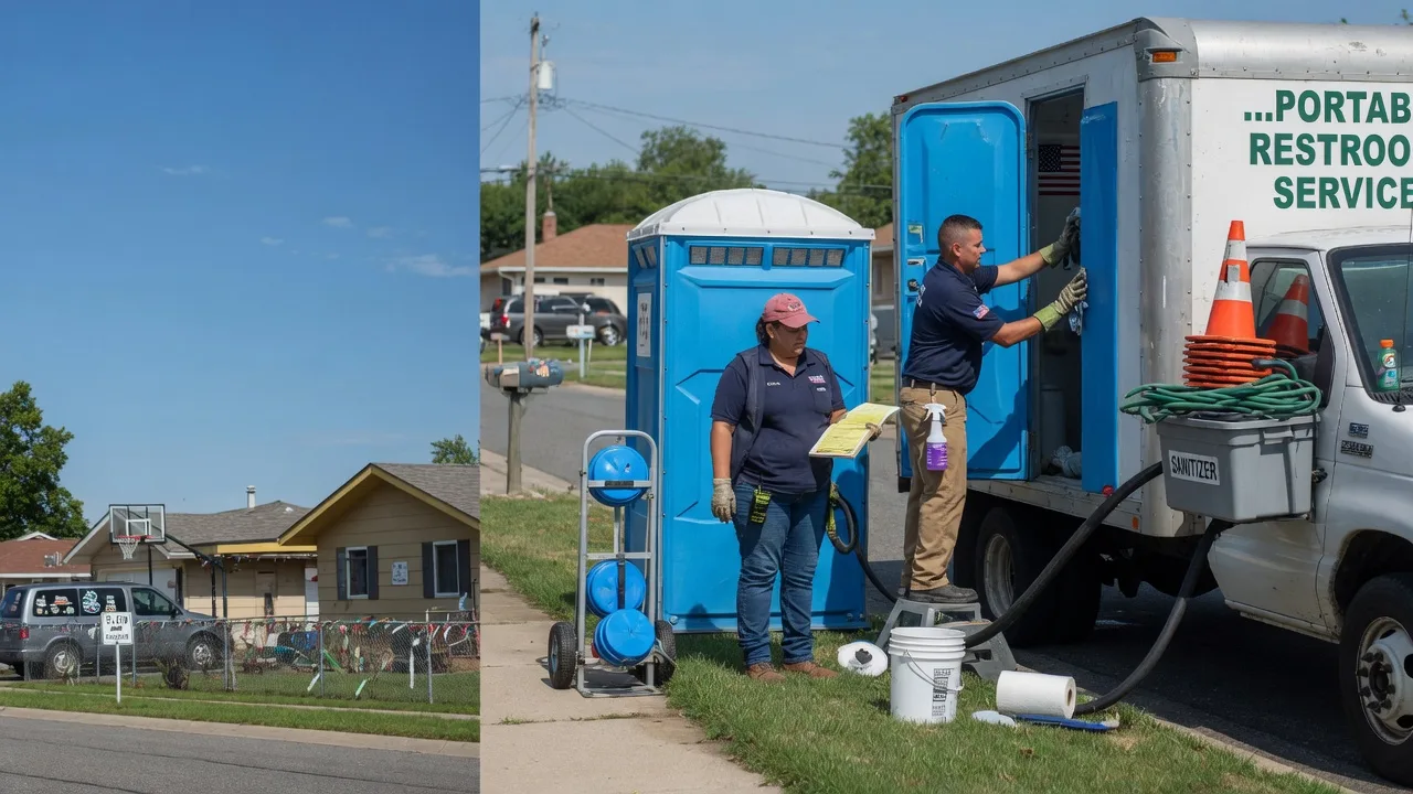 Portable Toilet Rental in Leavittsburg, OH near me